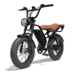 Kingbull Ranger Vintage All-Terrain Off-Road Fat Tire Electric Bike - Image 3