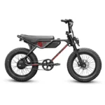 Golden Cycles Panthro 750W Moped-Style Fat Tire E-Bike – Candy Red - Image 2
