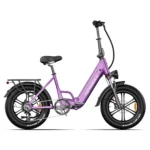 Kingbull LiteRider 2.0 Portable All-Terrain Folding Fat Tire Electric Bike - Image 3