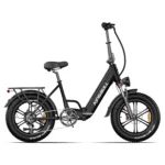 Kingbull LiteRider 2.0 Portable All-Terrain Folding Fat Tire Electric Bike - Image 2