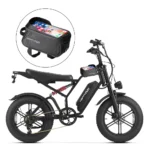 Happyrun Weatherproof Touchscreen E-Bike Phone Mount Bag & Handlebar Storage Pouch - Image 2