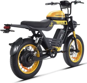 Happyrun G100 Pro 6000W Dual Battery High-Performance Electric Bike - Image 3