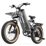 Coswheel M20 20" Step-Through Fat Tire E-Bike – 1000W Peak Adjustable Moped Cruiser - Image 7
