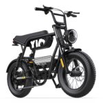 Coswheel Y16 16" Compact Fat Tire Electric Bike – 1000W Peak Moped Style Cruiser