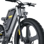 Coswheel T26 26" Fat Tire Electric Mountain Bike – 1500W Peak Dual Suspension Off-Road Cruiser - Image 6