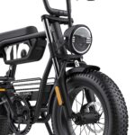 Coswheel Y16 16" Compact Fat Tire Electric Bike – 1000W Peak Moped Style Cruiser - Image 6