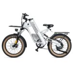 Coswheel M20 20" Step-Through Fat Tire E-Bike – 1000W Peak Adjustable Moped Cruiser - Image 4