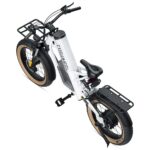 Coswheel M20 20" Step-Through Fat Tire E-Bike – 1000W Peak Adjustable Moped Cruiser - Image 5