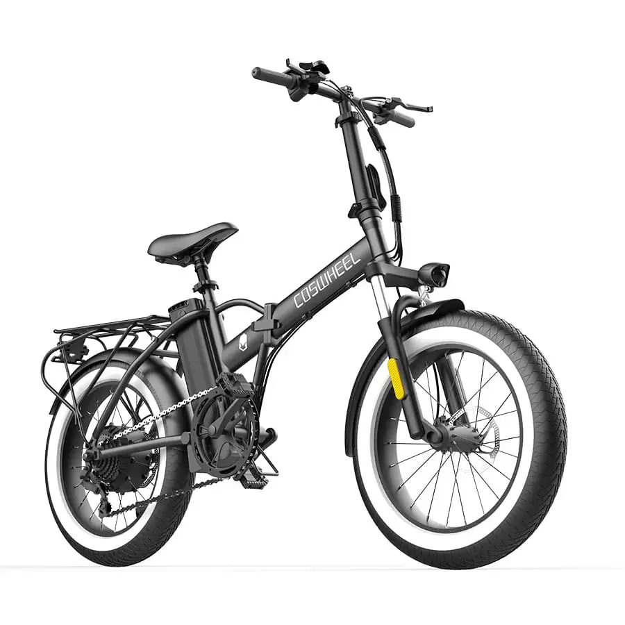2 Coswheel F1 20" Folding Fat Tire Electric Bike – Compact Urban Commute - Image 1