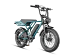 asion RetroVolt Pro Electric Moped Bike | 2000W Peak, 52V 20Ah Fat Tire E-Bike - Image 2