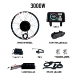 AMPX 3000W MTX High-Torque E-Bike Conversion Kit (72V Rear Hub) - Image 2