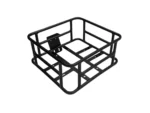 Official Jasion Ebike Front Basket – Heavy-Duty Matte Black Cargo Rack - Image 2