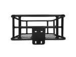 Official Jasion Ebike Front Basket – Heavy-Duty Matte Black Cargo Rack - Image 7