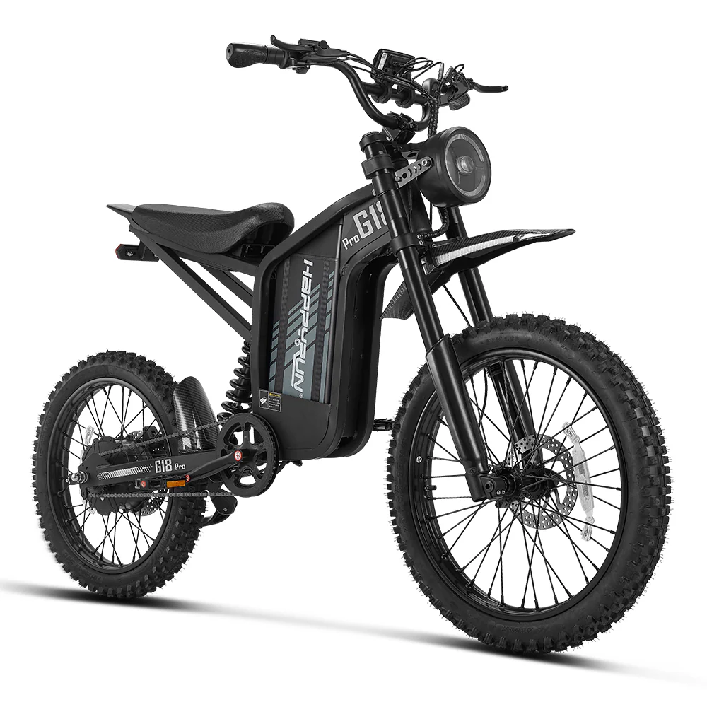 G18pro-dirt-bike_2 Happyrun G18 Pro 4500W Electric Dirt Bike – High-Torque Performance Specs - Image 1