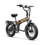 Jasion Hunter Pro Folding Full-Suspension Electric Fat Bike (48V 15Ah)