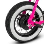 Official Throne Cycles Rascal E-Bike – Hot Pink Compact Fat Tire Cruiser - Image 3