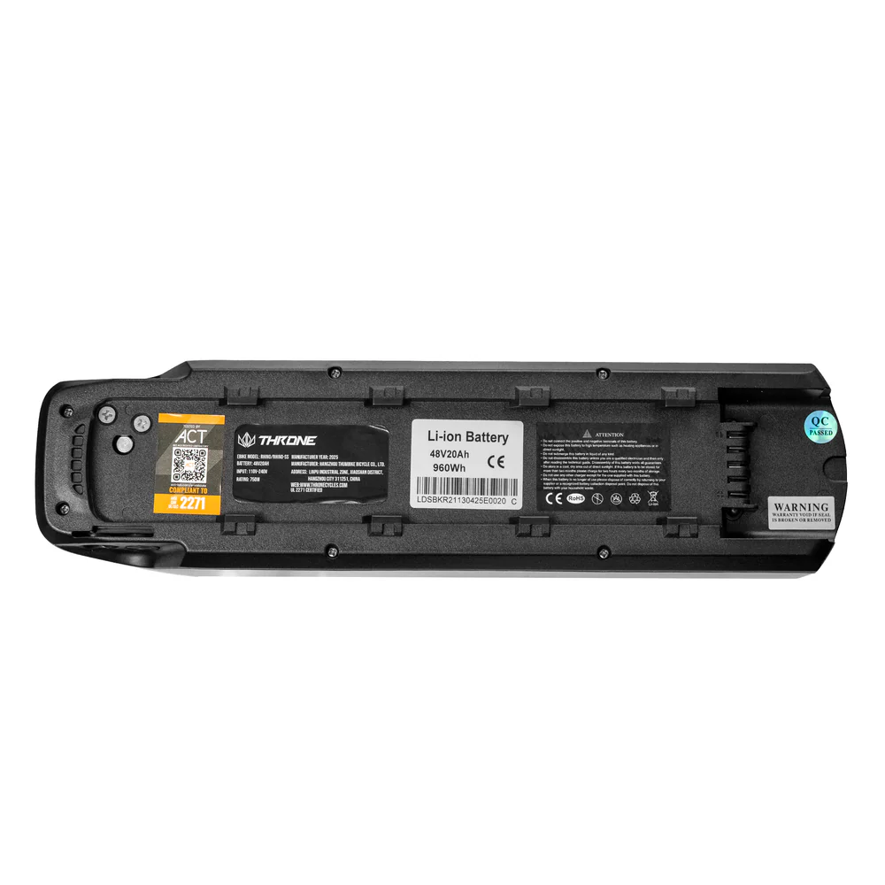 R-Battery4 Official Throne Cycles Rhino Replacement Battery – 48V E-Bike Power Pack - Image 1
