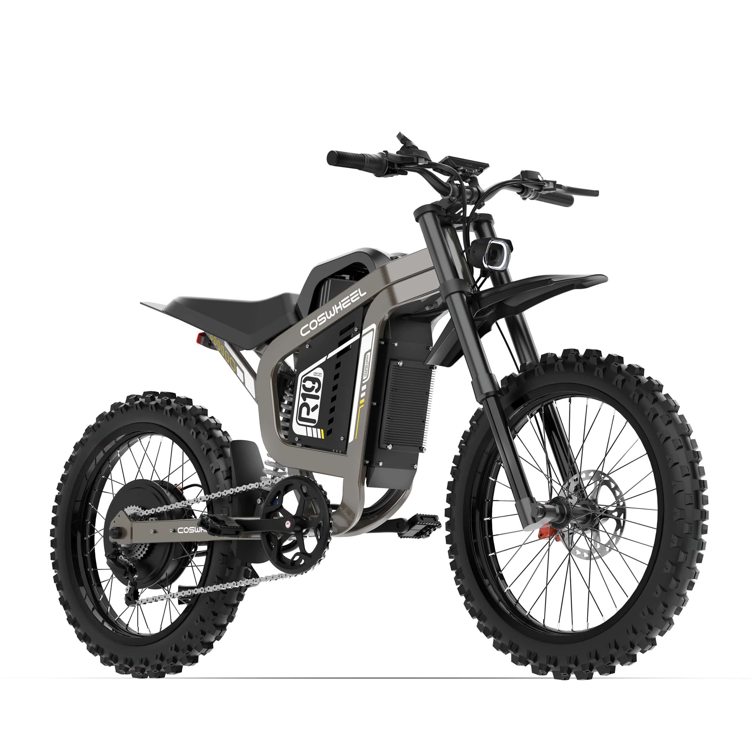 R19-NEW-02 Coswheel R19 Electric Dirt Bike – High-Torque Off-Road Motocross Cruiser - Image 1