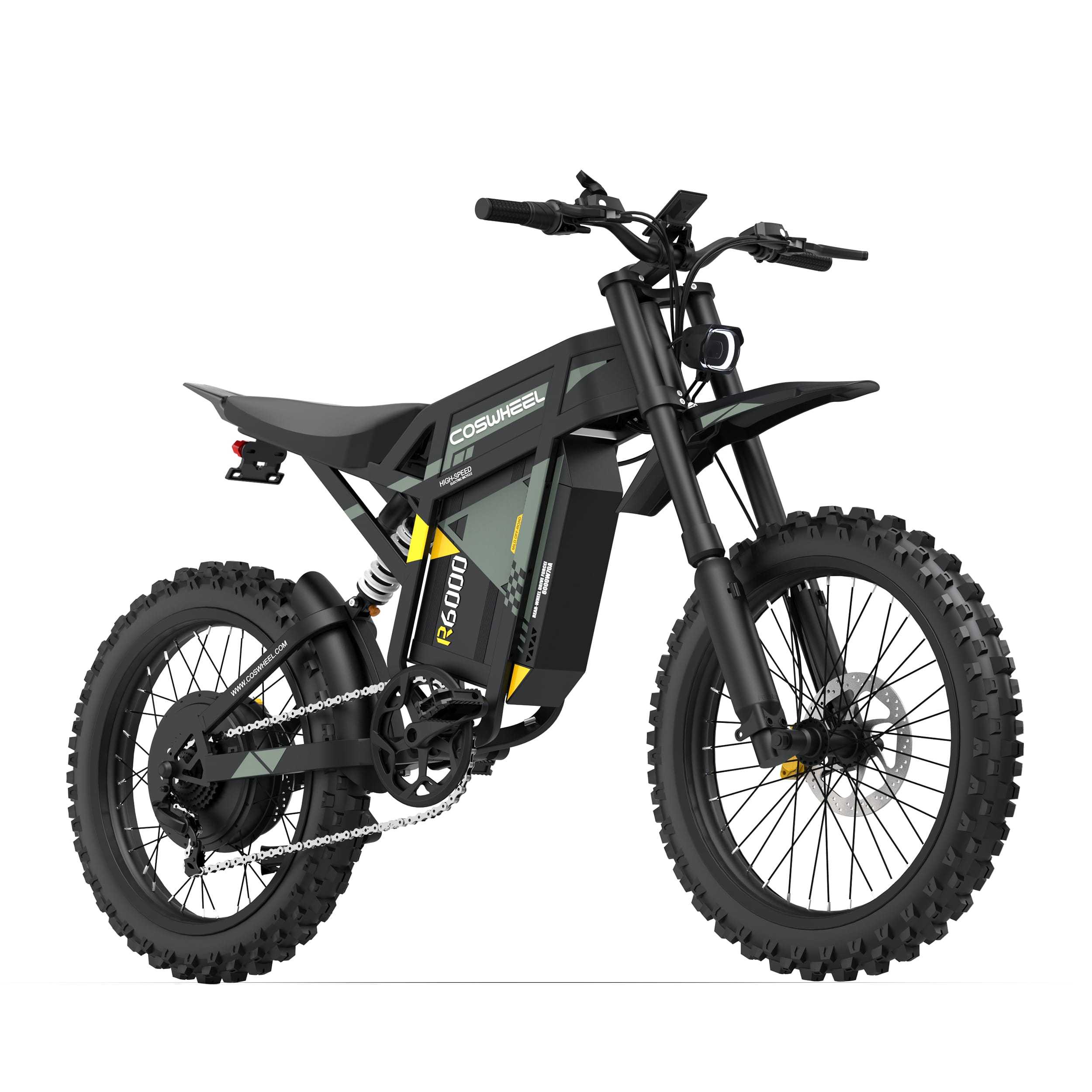 R6000-dirt-bike-02 Coswheel R6000 Electric Dirt Bike – 7000W Peak High-Performance 60V Off-Road Moto - Image 1