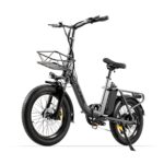 Coswheel Y20L 20" Step-Through Folding Fat Tire E-Bike – Compact Urban Cruiser - Image 3