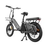 Coswheel HQ20 20" Step-Through Folding Cargo E-Bike – 1300W Peak Torque Sensor Utility Cruiser - Image 5