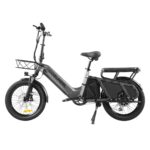 Coswheel HQ20 20" Step-Through Folding Cargo E-Bike – 1300W Peak Torque Sensor Utility Cruiser - Image 3