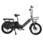Coswheel HQ20 20" Step-Through Folding Cargo E-Bike – 1300W Peak Torque Sensor Utility Cruiser - Image 13