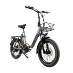 Coswheel Y20L 20" Step-Through Folding Fat Tire E-Bike – Compact Urban Cruiser